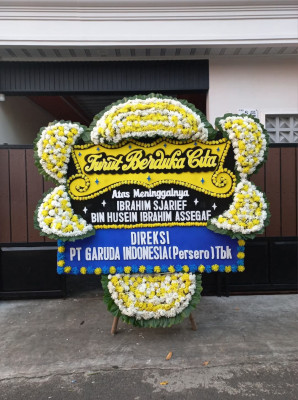 Papan Bunga Duka di Muaragembong