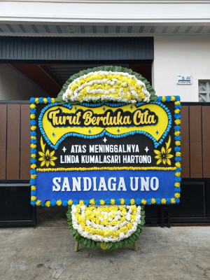 Papan Bunga Duka di Muaragembong